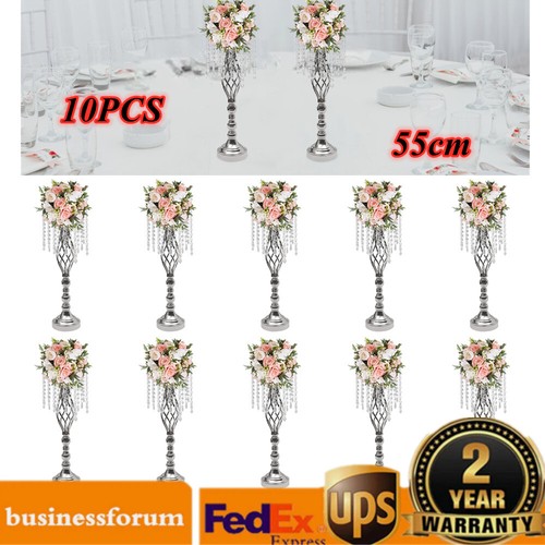 10pcs crystal stands wedding - 10pcs,